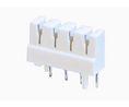 PCB Header, Plug, 250V, Kontakti - 4, 100 ST